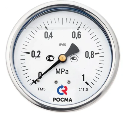 ТМ-521ТЭ.00(0-250)bar.G1/2".150С.1,0  ОШ ГЛИЦЕРИН УТ000018601