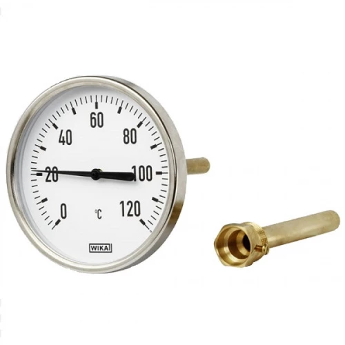 A50.10.100 (0...+120)°C 100х9 ОШ + G1/2" Гильза мед.сплав УТ000004621