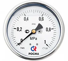 ТМ-521ТЭ.00(0-10)bar.G1/2".150С.1,0  ОШ ГЛИЦЕРИН УТ000018604