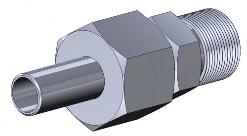 СШН-14-М20х1,5 Ст.20 Соединение навертное с шаровым ниппелем УТ000012577